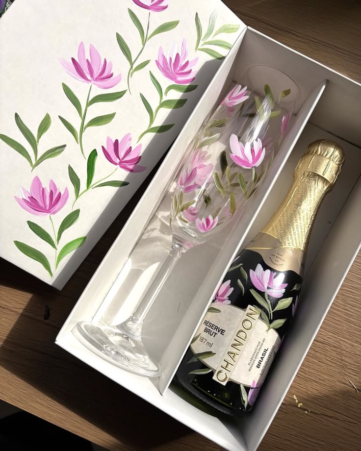 Champagne bottle painting .JPG