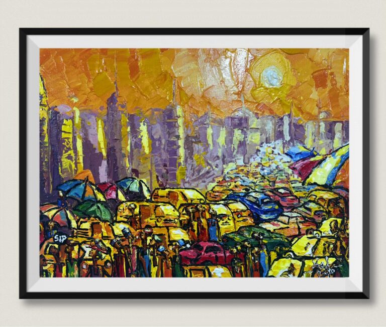 Look above the Lagos sun